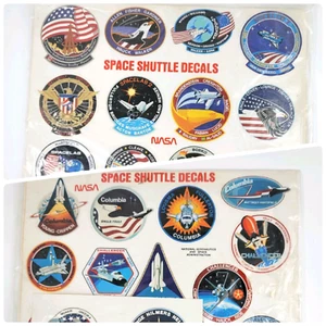 27 NASA Space Shuttle Crew Patch Aufkleber Sticker Astronaut Flug Challenger - Bild 1 von 14