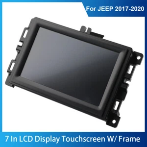 For 2017-2020 Jeep Compass 7" LCD Monitor Touch Screen Display Radio Navigation - Picture 1 of 7