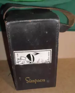 Tester misuratore ampere modello Simpson 370 vintage usato - Foto 1 di 12