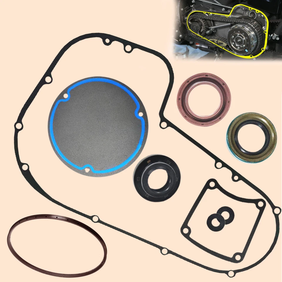 Primary Gasket Kit for Harley-Davidson Electra Glide Ultra Classic FLHT 1985-93 - Image 1 of 4