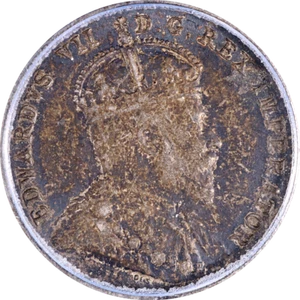 Canada 1903-H Ten (10) Cents ICG EF40 Details KM#10 - Obverse Scratched - Picture 1 of 4