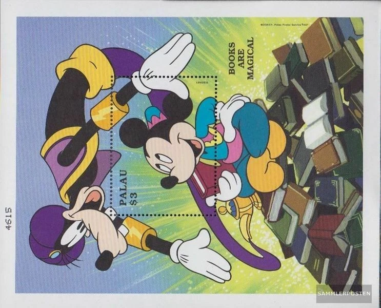 Palau-Islands block61 (complete issue) unmounted mint / never hinged 1997 Walt D - Image 1 of 1