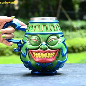 Anime Yu-Gi-Oh Gk Yugioh Topf der Gier Tasse Figur Edelstahl Tasse Spielzeug Requisite Geschenke - Bild 1 von 5
