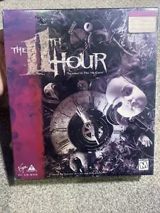 SEALED Vintage 1995 The 11th Hour the sequel to the 7th Guest PC CD ROM - Picture 1 of 7