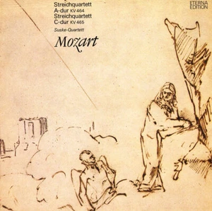 MOZART SQs String Quartets K.464 & 465 SUSKE QUARTET Eterna 826472 GB2 NM- LP - Imagen 1 de 3