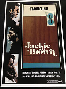 Jackie Brown movie poster print
