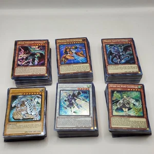 Lote de 50 cartas aleatorias de la colección Yugioh (raras, súper, ultra, secretas) + - Imagen 1 de 1
