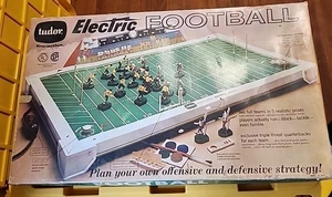 Vintage Tudor Electric Football Spiel Modell #500 originalverpackt - funktionstüchtig - Bild 1 von 7