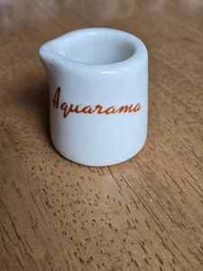 Creamer vintage anni 50 piroscafo SS Aquarama ristorante merce 1 7/8 - Foto 1 di 4