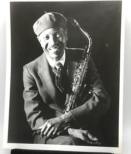 Pressefoto Musiker Eddie "Cleanhead" Vinson - Bild 1 von 2