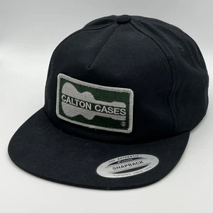 Cases Calton Trucker Gorra Sombrero Para Hombres Negro Snapback Camionero Guitarra Música - Imagen 1 de 8