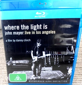 JOHN MAYER - WHERE THE LIGHT IS LIVE IN LOS ANGELES BLU RAY 2008 - Picture 1 of 2