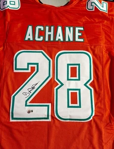 Devon Achane Signed Jersey Miami Dolphins RB Beckett Certified - Picture 1 of 1
