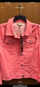 dg2 diane gilman denim jacket - Picture 1 of 3