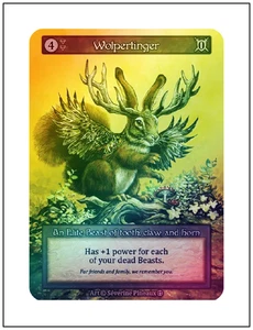 1x Wolpertinger, Foil, Elite, Sorcery Arthurian Legends NM - Picture 1 of 1