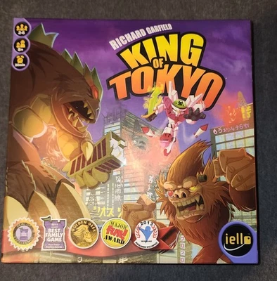 King of Tokyo - Juego de Mesa IELLO 2014 Edición por Richard Garfield Completo Foto 1 de 4