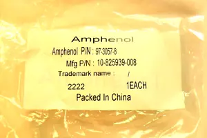Amphenol 10-825939-008 Circular Connector Clamp, AN3057 Type, 1 Sealed Bag - Picture 1 of 3