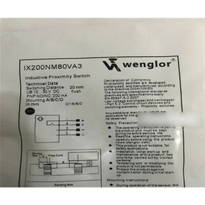 1PCS New For Wenglor IX200NM80VA3 inductive proximity switch#QW - Picture 1 of 1