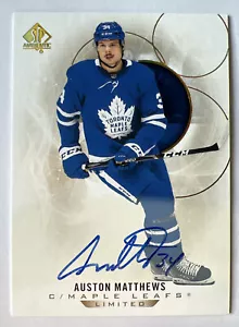 AUSTON MATTHEWS 2020-21 UD SP authentisch AUTO SSP Quoten 1:19.304 PACKUNGEN Oberdeck - Bild 1 von 2