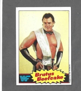 Brutus (The Barber) Beefcake RC WWF Wrestling 1985 Topps #10 - Imagen 1 de 2