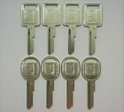 1969-1985 GM Cadillac keyway A B C D E H J K Spare Replacement key Blank