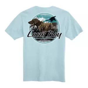 Local Boy Youth "GSP Flush" T-Shirt - Chambray - L0000123CBY - Picture 1 of 5