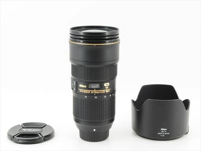 Nikon AF-S 24-70mm F/2.8 E ED VR Objektiv + Gegenlichtblende Near Mint #14858E - Bild 1 von 4