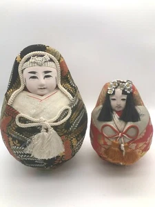 Daruma ningyou Japanese Doll rare pare Dolls - Picture 1 of 4