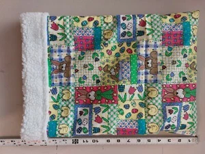 Ferret Sleep Sack - Colorful Easter Pattern - 12" x 17" Sherpa Lined - Bild 1 von 2