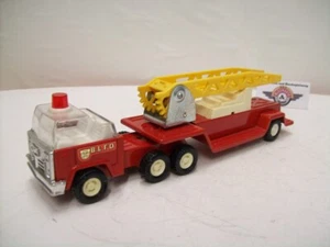 Buddy L-Japan, FireEngine B.L.F.D, rojo, años 70, hecho en Japón, escala 1:43 - Imagen 1 de 5