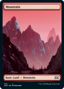 MTG magic cards 1x Mountain (379) - Foil Double Masters NM-Mint, English - Picture 1 of 1