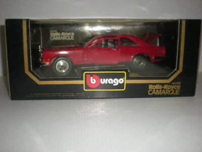BURAGO SCALA 1/22 ROLLS ROYCE CAMARGUE IN SCATOLA - Immagine 1 di 4