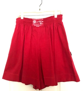 Vintage 90er California Sunwashed Denim Gene Ewing Bis WIDE LEG SHORTS Damen M - USA - Bild 1 von 18
