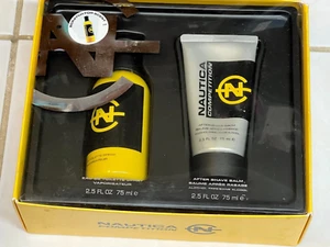 NAUTICA COMPETITION GIFT SET FOR MEN-2.5 OZ EDT SPRAY+2.5 OZ AFTER SHAVE BALM - Picture 1 of 2