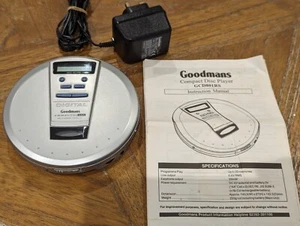 Goodmans personal cd player With AC Adapter - Model Gcd801rs - Picture 1 of 7