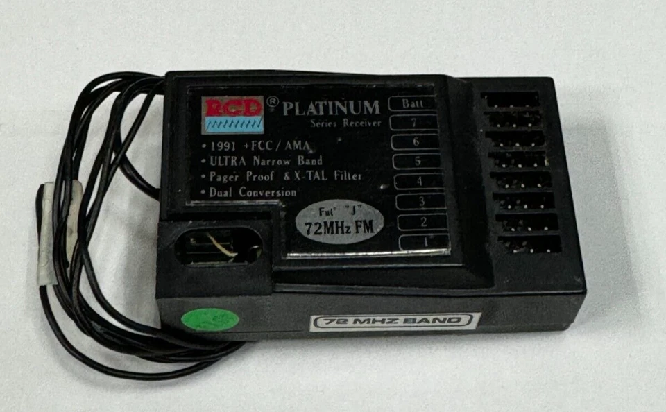 Excellent Hitec RCD3500 Negative Shift 72mhz RC Airplane Receiver : Futaba Hitec - Image 1 of 1