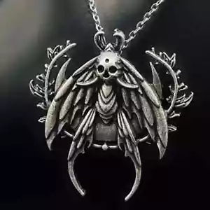 Very Nice Luna Moth Pendant & 18" Necklace FREE SHIPPING IN THE USA! - Picture 1 of 2