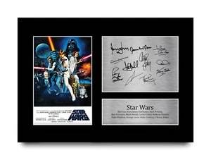 Star Wars New Hope Cast Mark Hamill, Carrie Fisher, Harrison Ford for Movie Fans - Picture 1 of 17