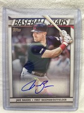 2020 Topps - Baseball Stars Autographs #BSA-JB Jake Bauers (AU)