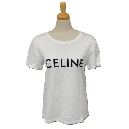 CELINE 653N 2AWB6 logo camicie maniche corte vestiti estivi maglietta manica corta