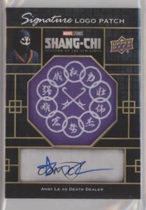 2023 Marvel Shang-Chi and The Legend of Ten Rings 8/49 Andy Le Patch Auto 6kv - Picture 1 of 3
