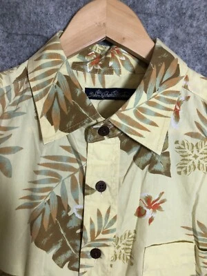 Vintage Duke Kahanamoku Shirt Mens Large Floral Sun Surf Hawaiin Aloha Tiki - Image 1 of 4
