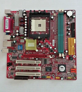 MSI Motherboard Mainboard K8MM-ILSR Micro-ATX for AMD Processor Socket 754 - Picture 1 of 12
