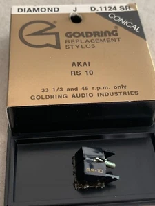 Goldring D 1124 SR Stylus Akai RS 10 - Foto 1 di 2