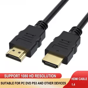 HDMI Cable High Speed 1080P HD FOR TV PS3 etc. 4.9/9.8/16/32.8ft - Picture 1 of 10