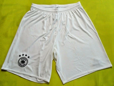 Germany Home Shorts Size S Mens White Football Soccer Adidas AA0119 ig93 Cover