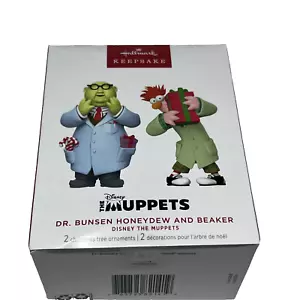 2023 Hallmark Ornament - Disney The Muppets Dr. Bunsen Honeydew & Beaker - Picture 1 of 10