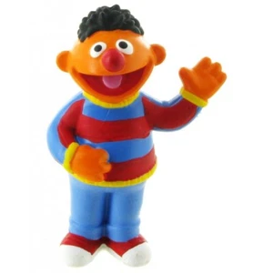 COMANSI SESAME STREET ERNIE PERSONAGGIO IN GOMMA RUBBER FIGURE 90123 - Picture 1 of 1