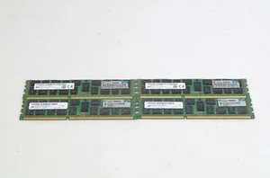 Lot of 4 MIRCON CRUCIAL 8GB 2RX4 PC3-10600R MT36JSF1G72PZ-1G4M1HF  FREE S/H - Picture 1 of 2