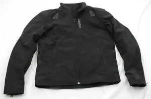 Durt Thin Textile Padded Black Motorcycle Jacket - Large - Picture 1 of 3